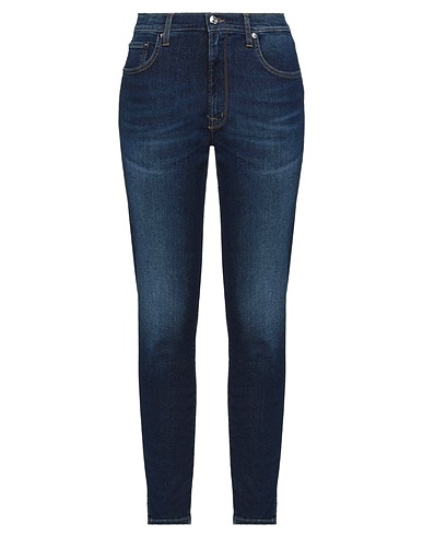 (+) PEOPLE Denim pants Blue 90% Cotton, 8% Elastomultiester, 2% Elastane