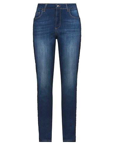 LIU •JO Denim pants Blue 52% Cotton, 40% Modal, 5% Elastomultiester, 3% Elastane