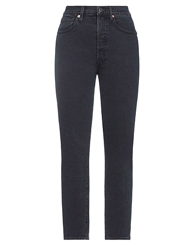 3x1 NYC Denim trousers Black 98% Cotton, 2% Elastane