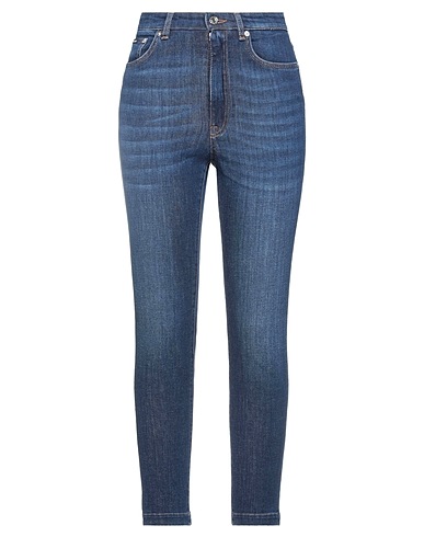 DOLCE&GABBANA Denim pants Blue 98% Cotton, 2% Elastane