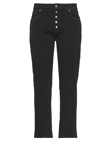 DEPARTMENT 5 Denim trousers Black 98% Cotton, 2% Elastane