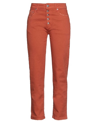 DEPARTMENT 5 Denim pants Rust 98% Cotton, 2% Elastane