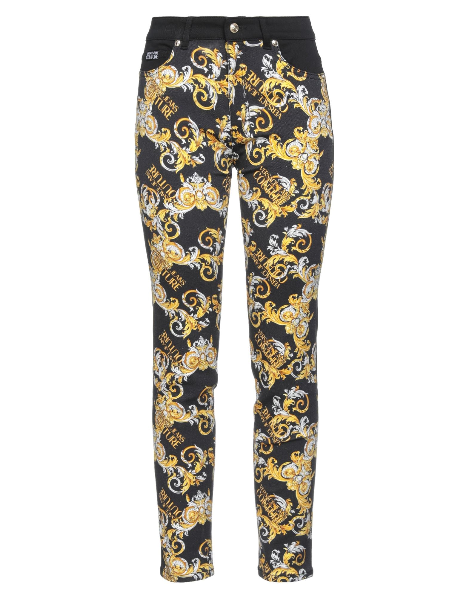 VERSACE JEANS COUTURE | レギンス ブラック レディース | YOOX