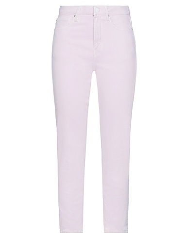 GUESS Denim trousers Light pink 99% Cotton, 1% Elastane