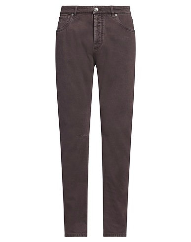 BRUNELLO CUCINELLI ジーンズ モーブ コットン 100%