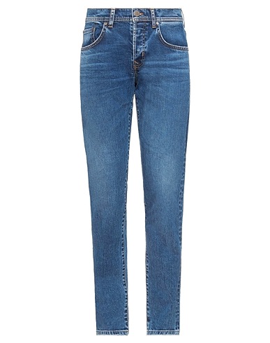 BRIAN DALES Denim trousers & LTB Blue 99% Cotton, 1% Elastane