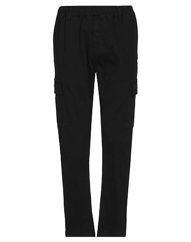 PMDS PREMIUM MOOD DENIM SUPERIOR Casual trouser Black 98% Cotton, 2% Elastane