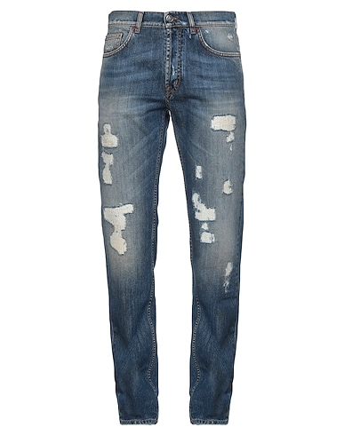 ICE PLAY Denim trousers Blue 100% Cotton