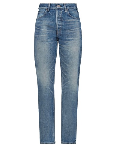 CELINE Denim pants Blue 100% Cotton