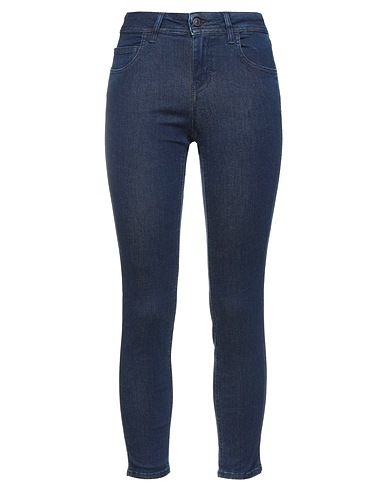 HAIKURE Denim pants Blue 47% Modal, 43% Cotton, 7% Polyester, 3% Elastane