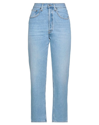 (+) PEOPLE Denim trousers Blue 100% Cotton