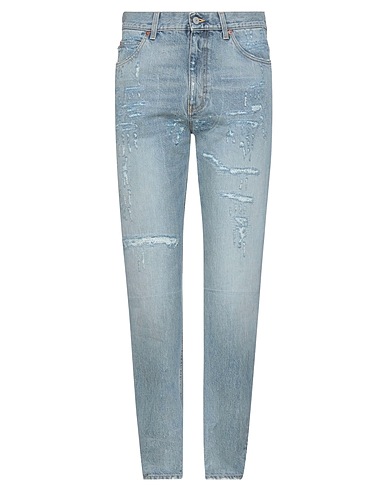 GUCCI Denim trousers Blue 100% Cotton