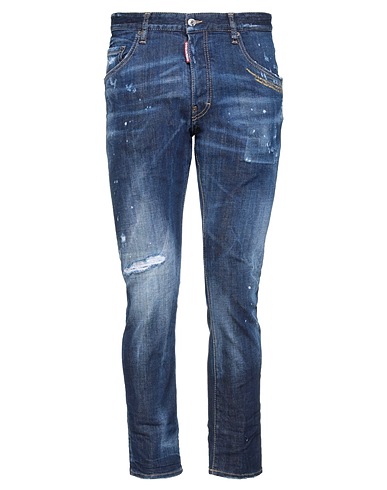 DSQUARED2 Denim trousers Blue 99% Cotton, 1% Elastane, Polyester
