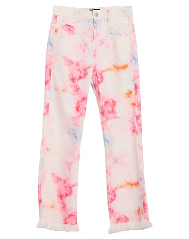 ISABEL MARANT Bootcut Jeans White 100% Cotton, Polyester