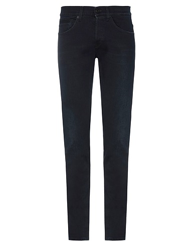 DONDUP Denim trousers Blue 95% Cotton, 4% Elastomultiester, 1% Elastane