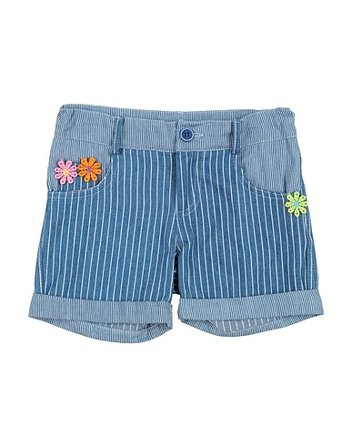 MEILISA BAI Denim shorts Blue 100% Cotton