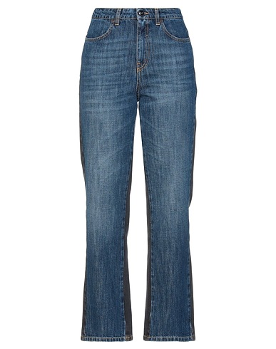 SEMICOUTURE Denim trousers Blue 100% Cotton