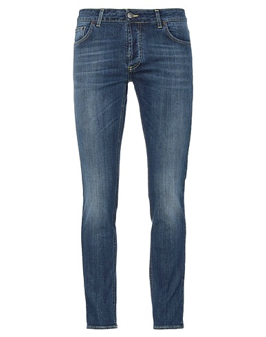 ENTRE AMIS Denim pants Blue 99% Cotton, 1% Elastane