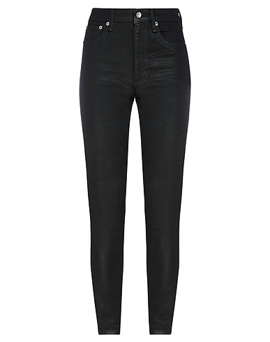RAG & BONE Denim trousers Black 94% Cotton, 4% Polyester, 2% Elastane