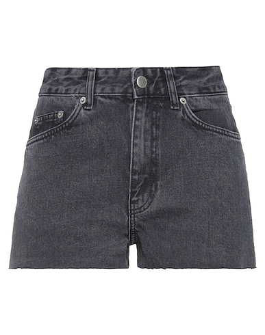 DR. DENIM Denim shorts Charcoal 100% Cotton