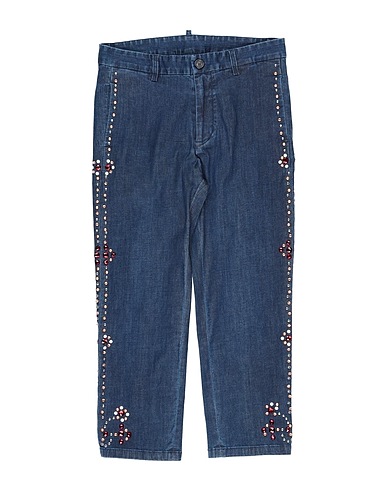 DSQUARED2 Pantaloni jeans Blu 80% Cotone, 18% Poliestere, 2% Elastan, Acrilico