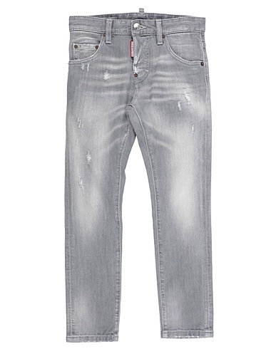 DSQUARED2 Denim trousers Grey 98% Cotton, 2% Elastane