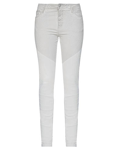 ZADIG&VOLTAIRE Denim trousers Light grey 92% Cotton, 6% Polyester, 2% Elastane