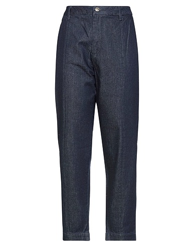 MY TWIN TWINSET Denim trousers Blue 100% Cotton