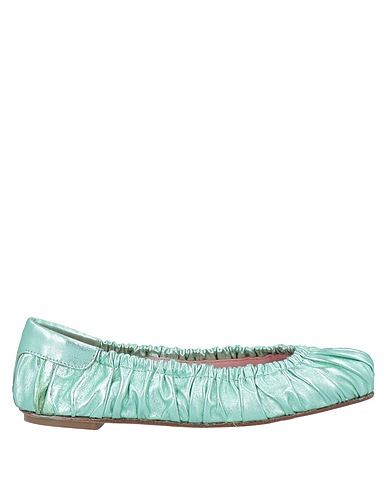 PRETTY BALLERINAS Ballet flats Sage green Soft leather
