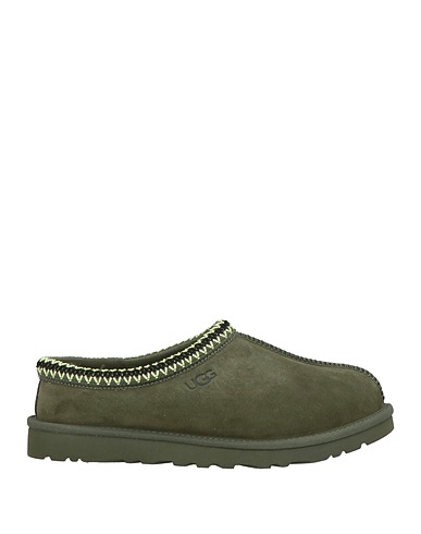 UGG ミュール＆サボサンダル ミリタリーグリーン 革