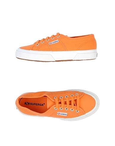 SUPERGA Παπούτσια Πορτοκαλί Καραβόπανο