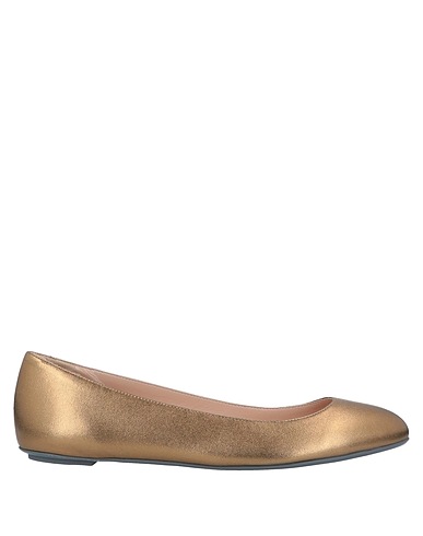 SERGIO ROSSI Ballet flats Platinum Soft Leather