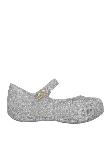 MINI MELISSA + CAMPANA FOOTWEAR Grey PVC - Polyvinyl chloride