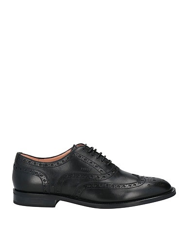 BALLY Laced shoes Black Calfskin