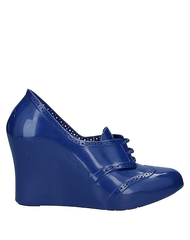 MELISSA Laced shoes Midnight blue Rubber