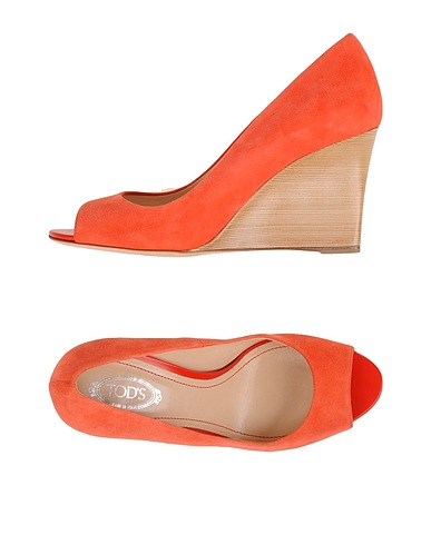 TOD'S Pump Coral Soft Leather