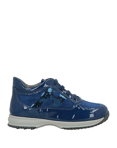 HOGAN Sneakers Navy blue Leather