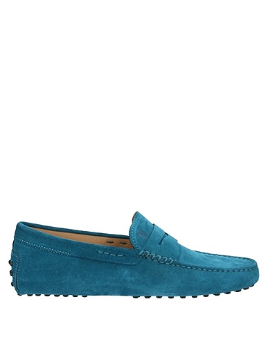 TOD'S Loafers Deep teal Leather