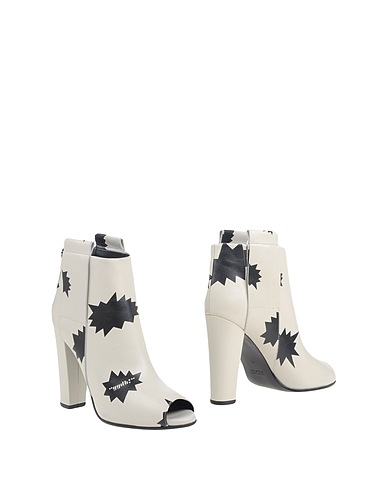 GOLDEN GOOSE Ankle boot Ivory Soft Leather