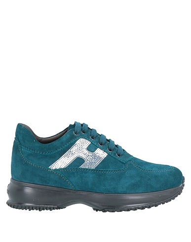 HOGAN Sneakers Deep teal Soft Leather