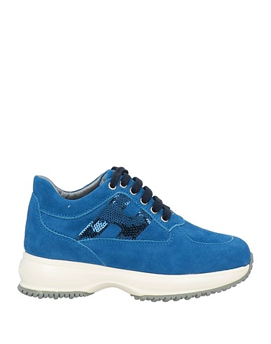 HOGAN Sneakers Pastel blue Soft Leather