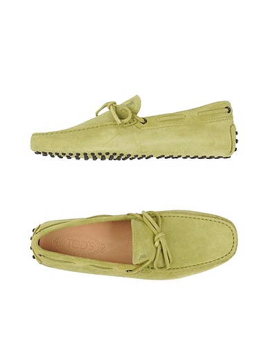 TOD'S Mokassins Säuregrün Leder