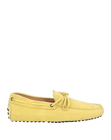 TOD'S Mokassins Pastellgelb Leder