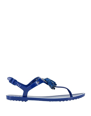 TOD'S 플립플랍 블루 PVC - 폴리염화비닐