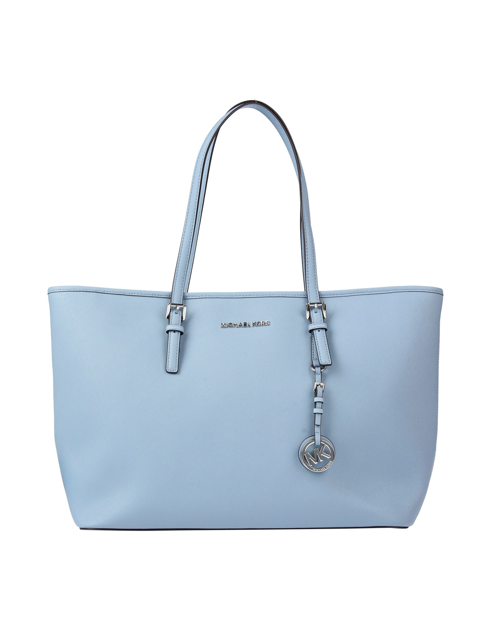blue michael kors handbag