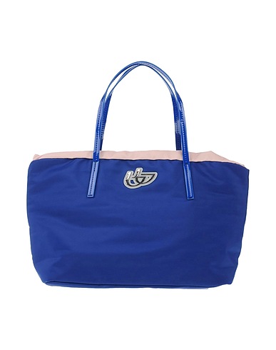 BLU BYBLOS Handbag Blue Textile fibers