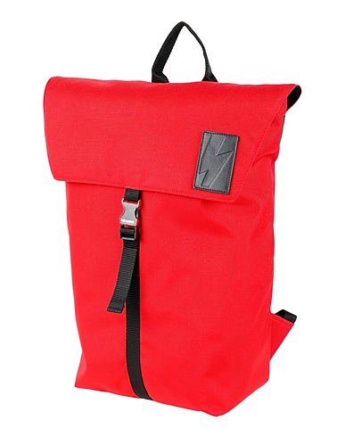 NEIL BARRETT Rucksacks Red Textile fibres