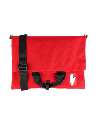 NEIL BARRETT Handtasche Rot Gewebefasern
