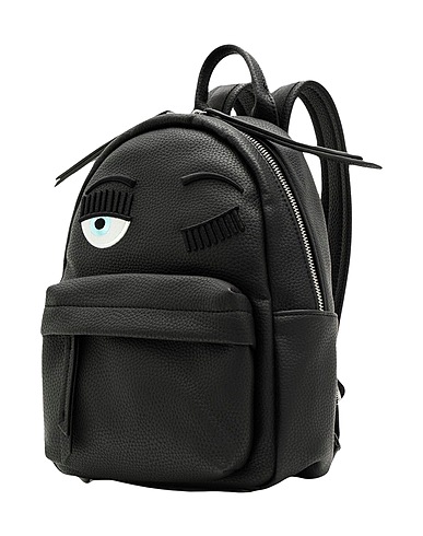 CHIARA FERRAGNI Backpack & fanny pack Black Textile fibers
