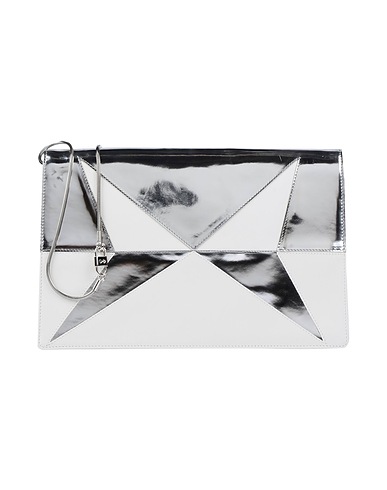 ROGER VIVIER Handbag Silver Soft Leather